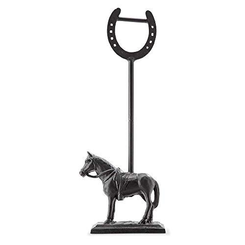 SPI Horse and Horseshoe Doorstop - Image 5