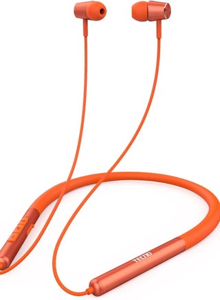 Tecno Magnetic Wireless Bluetooth Headphones, Neckband Bluetooth Headphones with Microphone, Headphones Wireless Bluetooth 5.2 for Workout Running, Orange - pzsku/Z6D5BCEB7021D0F227676Z/45/_/1678361704/7442aa2f-c8dd-41d9-aaf6-6e9828aad84d