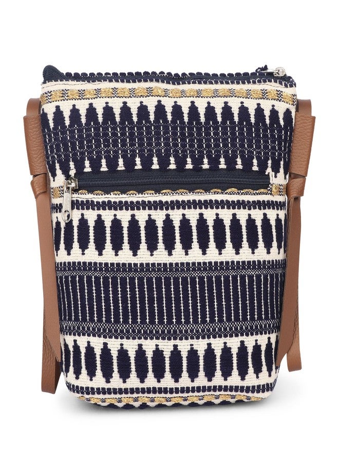 VASA Mini Mobile Navy Blue Sling Bag For Women | Stylish Side Shoulder Crossbody Bags For Girls Daily Use - Image 4