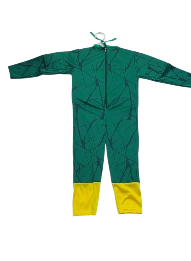 Ninja Turtles Costume with Fabric Mask and Soft Shell – Size M for Ages 4 to 6 Years - Image 3