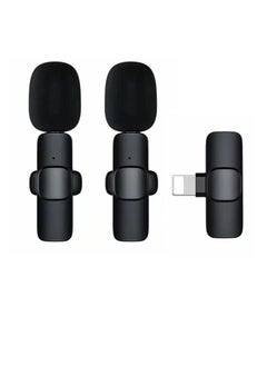 Generic K9 Dual Wireless Microphone For iPhone Devices Professional Microphone For Mobile Phone and Live Broadcast  - Image 2