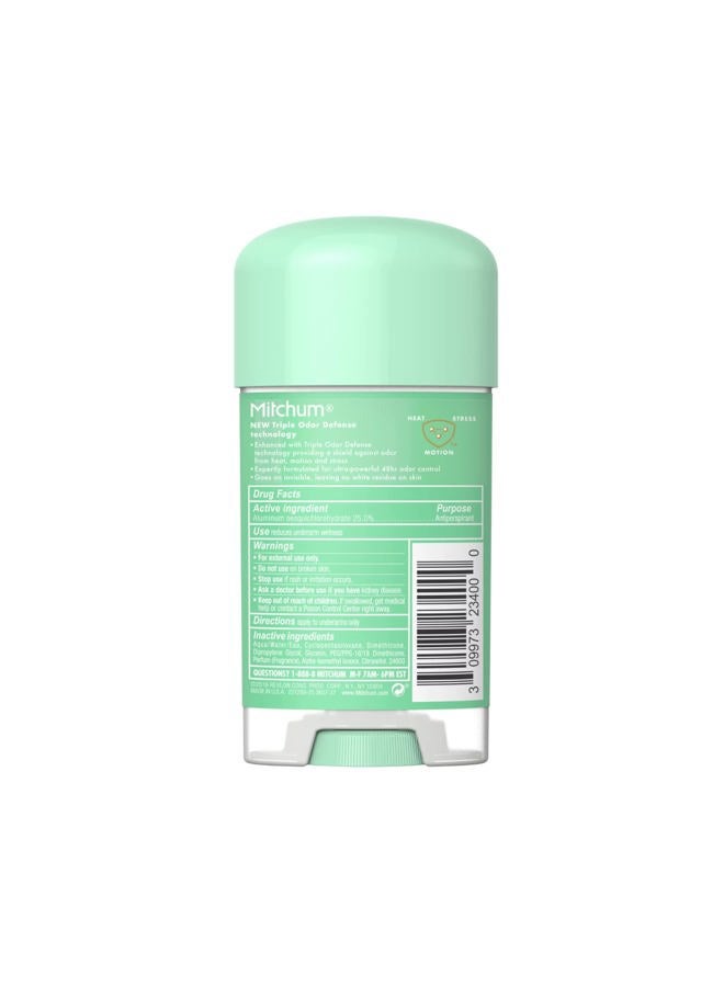 Mitchum Advanced Women Gel Anti-Perspirant & Deodorant, Shower Fresh 2.25 oz (Pack of 2) - Image 2