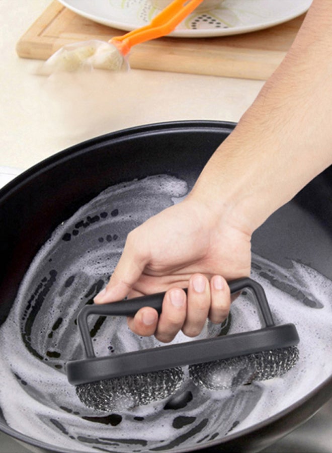 دي بي تي، سلك تنظيف اواني، سلك معدني للتنظيف، اسود - Image 4