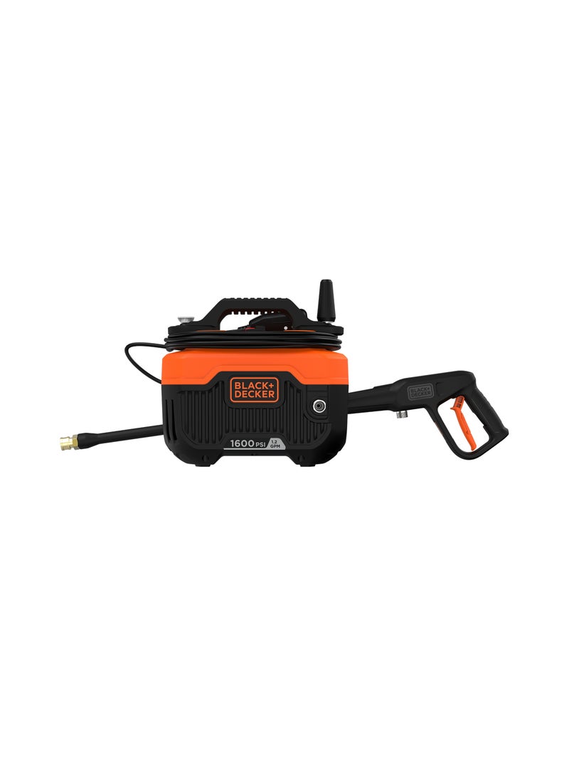 BLACK+DECKER - 1300W 110 bar/1600 PSI Horizontal Pressure Washer - Image 1