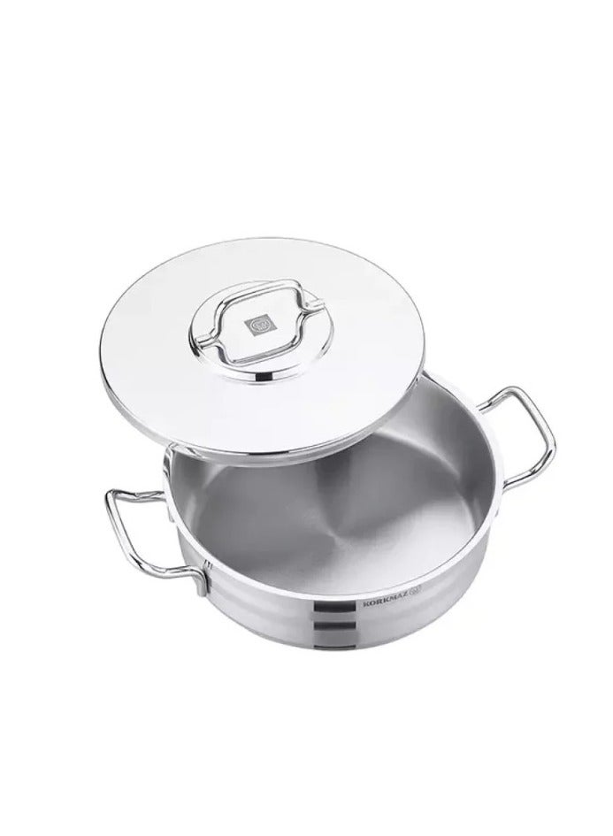 Korkmaz Korkmaz Astra 26 cm high quality stainless steel pot - Image 4
