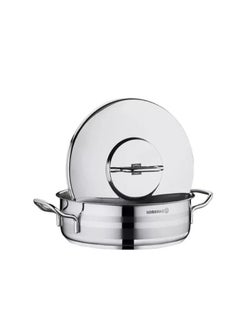 Korkmaz Astra  low and high quality stainless steel pot, capacity 26 cm  - Image 3