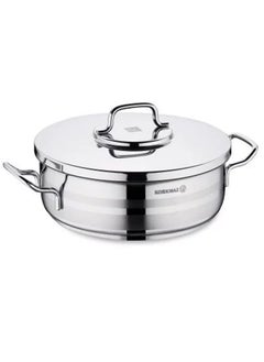 Korkmaz Astra  low and high quality stainless steel pot, capacity 26 cm  - Image 1