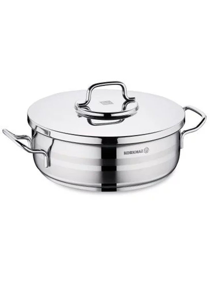 Korkmaz Korkmaz Astra 26 cm high quality stainless steel pot - Image 1