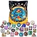 QMAY Resin Mystery Dice Set 7 Pcs Handmade Sharp Edge Polyhedral Dice Random Various Styles DND Dice Dice Bag DND Gifts Suitable for Dungeons and Dragons RPG MTGRole Playing Table Game - Image 2
