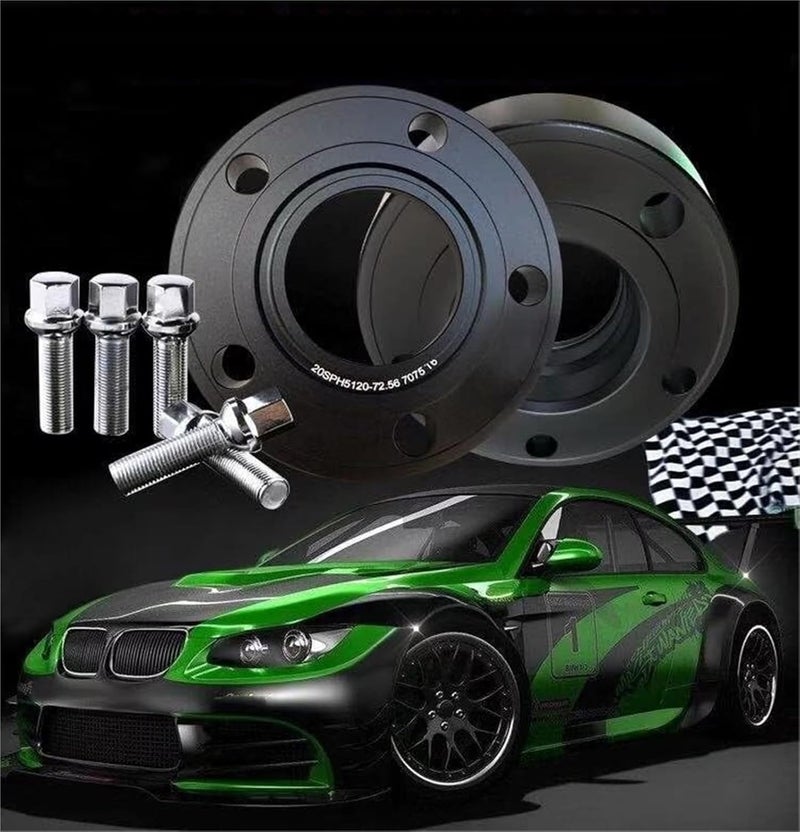 DEMULAX 12mm Wheel Spacer 5x112 Hubcentric - Image 2