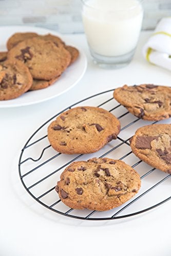 Fox Run - 57213 Fox Run Non-Stick Oval Roasting/Cooling Rack, 11.25 x 8.25 x 0.5 inches, Metallic - Image 5