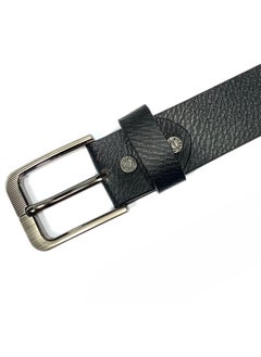 Classic Milano Classic Milano Genuine Leather Belt Men - Semi-Casual Men's Belts & Party Wear Belt, Casual Outfits, Gifts - Black & Brown Men’s Leather Belt for Men  - Image 3