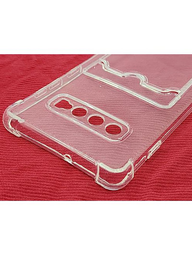 Samsung Galaxy S10+ Plus Wallet Cover Transperent Case  - Image 3