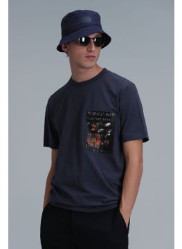 Lufian Exotic Modern Graphic T-Shirt Duck Green  - Image 3