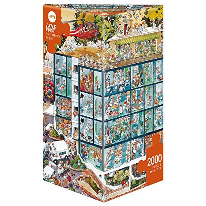 Heye 93990 Puzzle, Multicoloured - Image 1