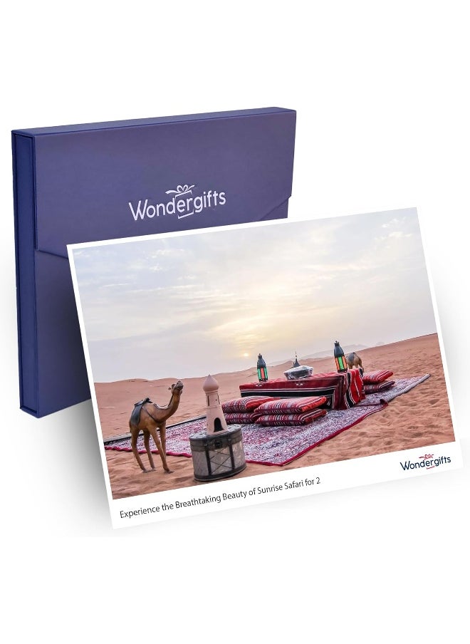 Wondergifts Sunrise Safari Experience for Two – Witness the Beauty of Nature with Free Spa Gift Box - pzsku/Z6D5D13AB6509367941CAZ/45/_/1738653631/05de9f69-642f-4f5d-b5f9-e76aabdf231c