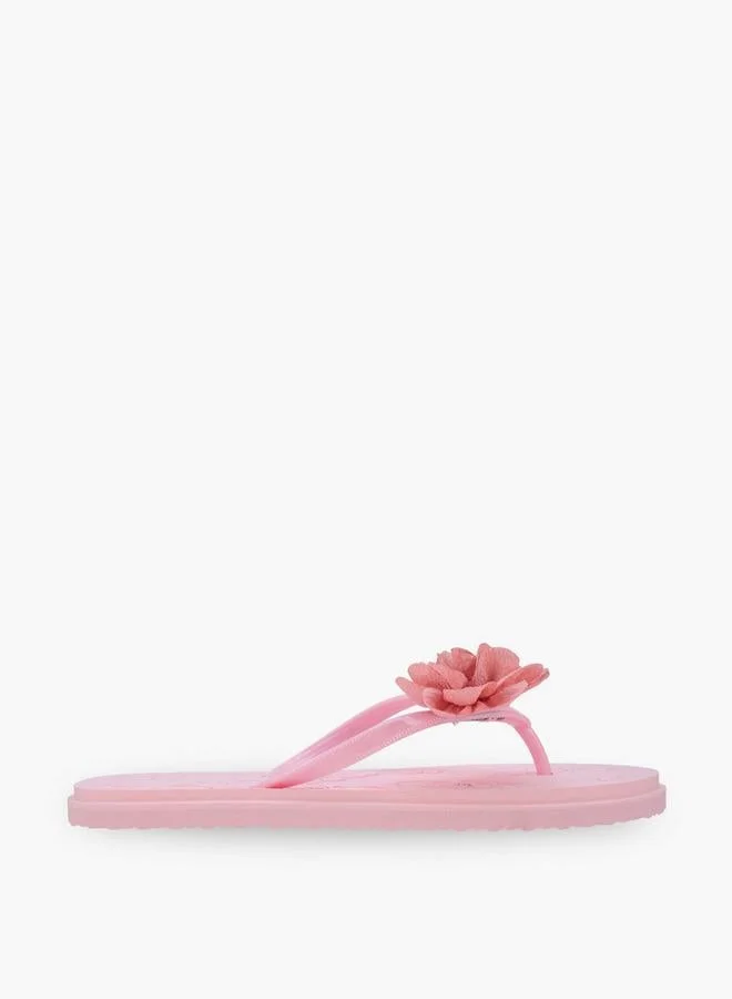 سيليست Women Floral Embossed Flip-Flops