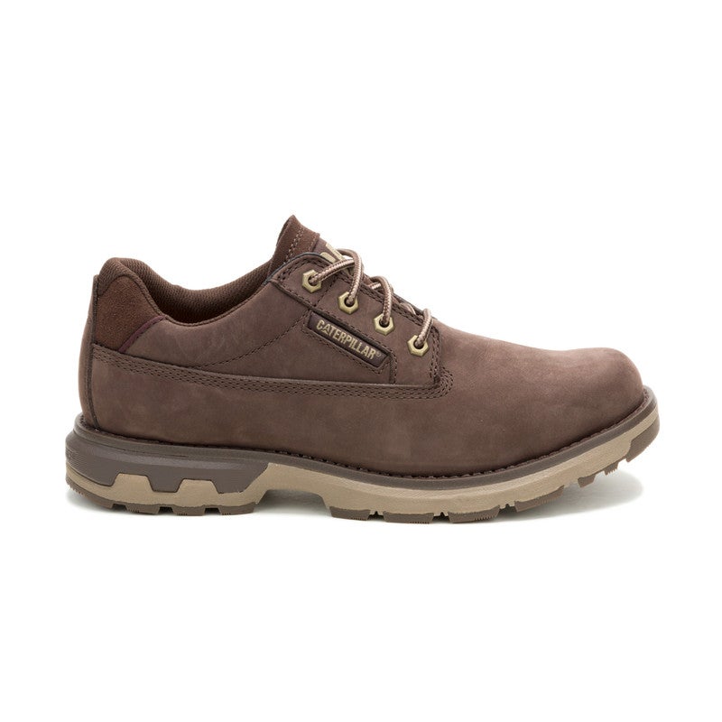 CATERPILLAR CAT Pursue Lo Men’s Leather Shoe – Lightweight, Cushioned, Durable Everyday Comfort – Dark brown - Image 2
