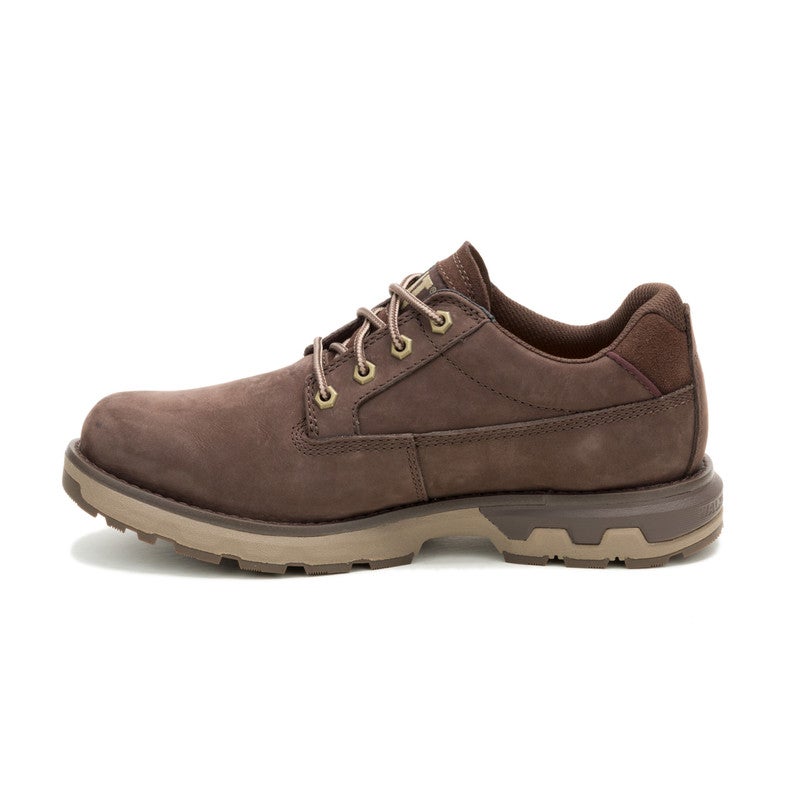 CATERPILLAR CAT Pursue Lo Men’s Leather Shoe – Lightweight, Cushioned, Durable Everyday Comfort – Dark brown - Image 3
