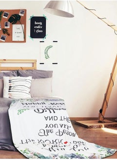 Y&D 50x60 inch Super Soft Flannel Blanket for Bed Sofa Couch Cover Living Room  - Image 4