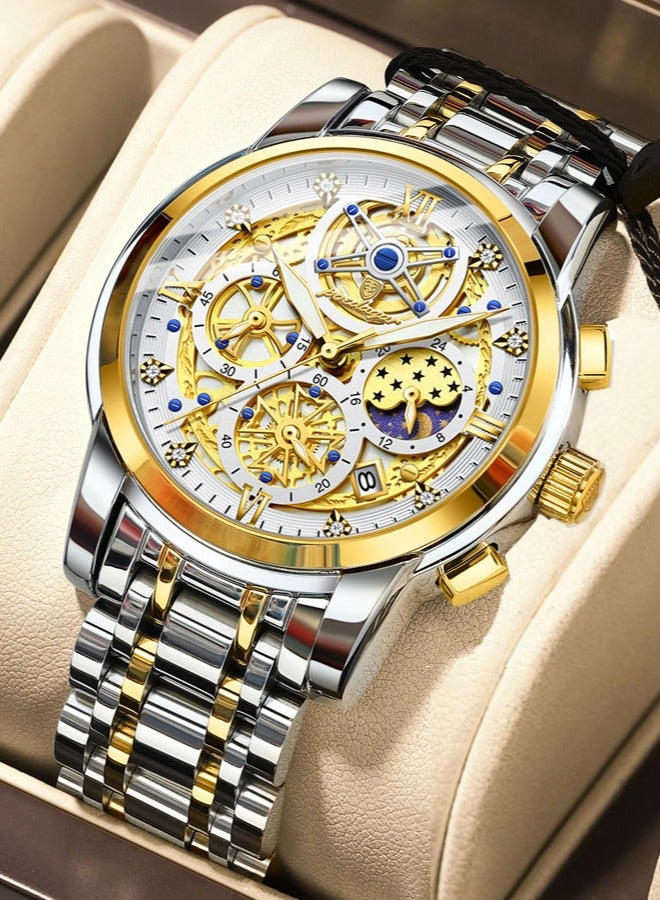 POEDAGAR Men's Watch Fashion Business Watch - Image 1