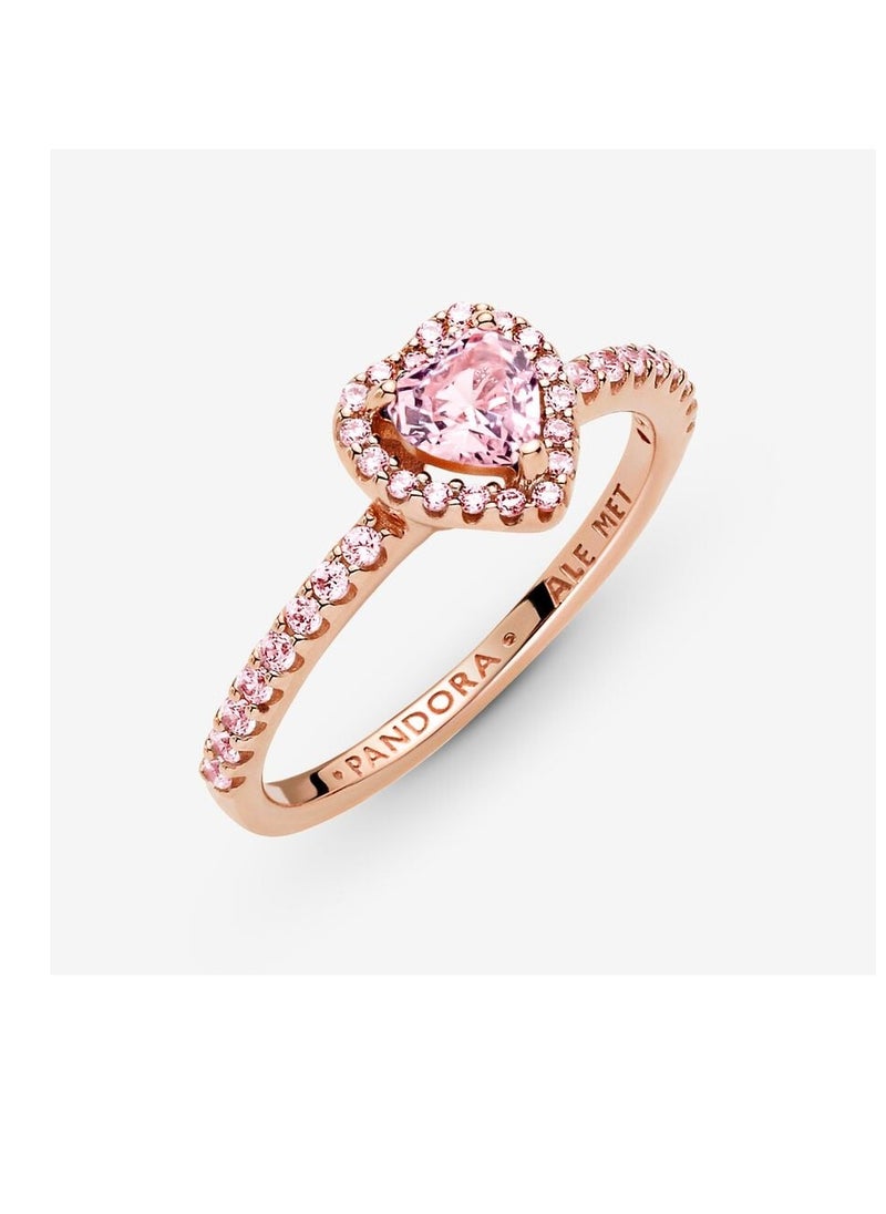 Pandora Violet - Pandora Brilliant Three-Dimensional Heart-Shaped Gemstone Ring - Image 1
