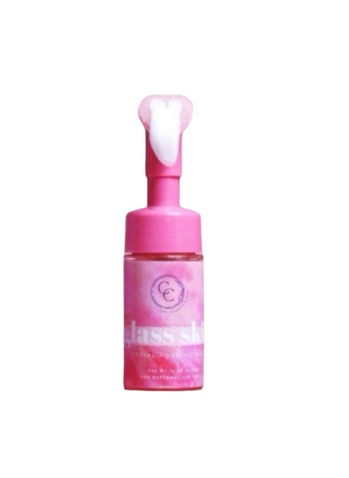 Cc Cris cosmatic glass skin facial foam wash 