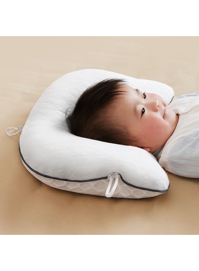 Baby Newborn Nursing Sleeping Pillow Toddler Boys and Girls Comfortable Portable Breathable Lightweight Shaping Pillows PE Multifunctional Portable Infant Head Support for Kids Infants Superhigh Qual