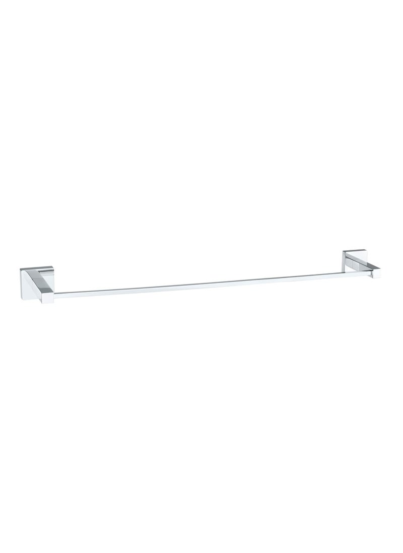 Wenko - Wenko Uno San Remo Power-Loc No-Drill Attachment Rust-Proof Chrome Towel Rail - Image 1