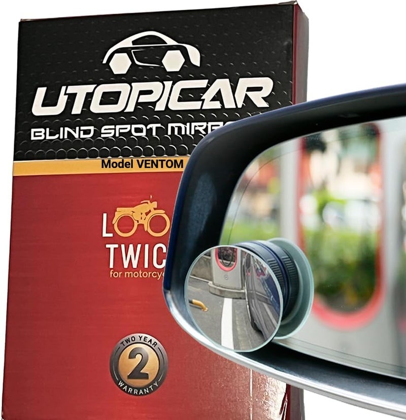 Utopicar Blind Spot Rearview Car Mirror - 2 Pack - Image 1