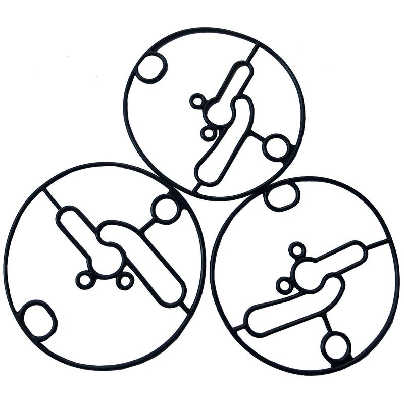 FJSaDobo 6 Pack 698781 Float Bowl Gasket Kit Replaces for Stens 485-914 Nikki Carburetor Troy-Bilt Toro Lawn Mowers - Image 5