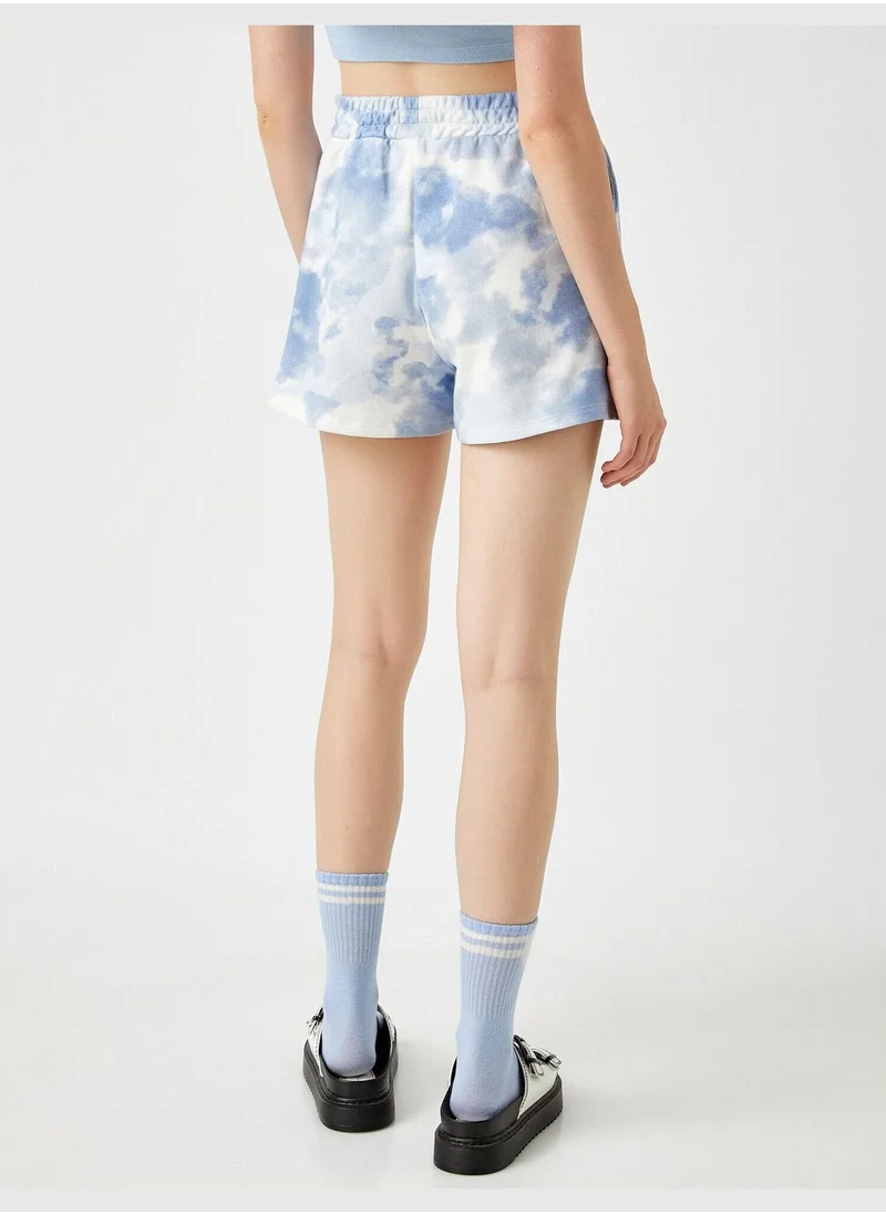 كوتون Patterned Shorts