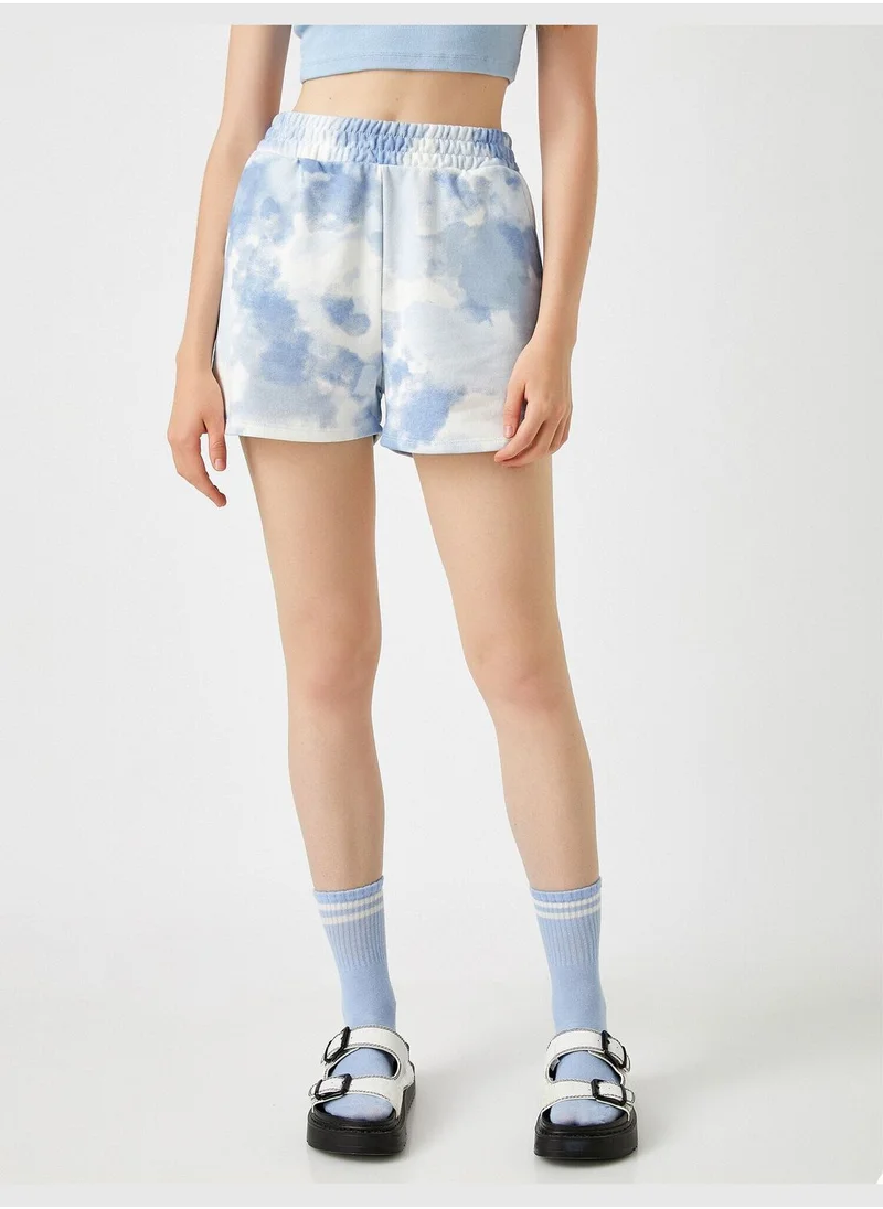 كوتون Patterned Shorts