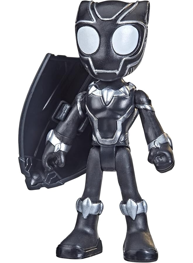 سبايدي اند هيز اميزينج فريندز مجسم مارفل بلاك بانثر دي 10 سم مع 1 ملحقات بارا نيوس أ بارتير دي 3 آوس - Image 1