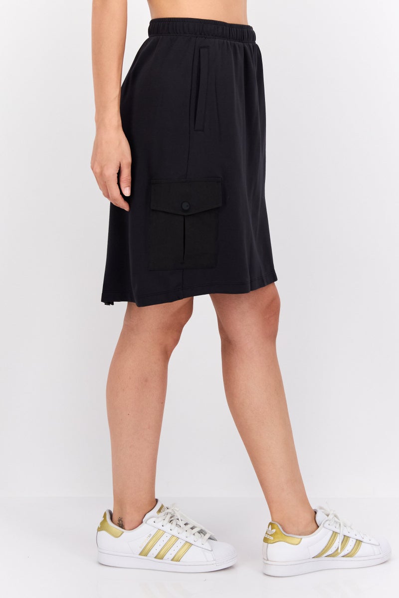 SKECHERS Women Sportswear Fit Outdoor Skirt, Black  - Image 3