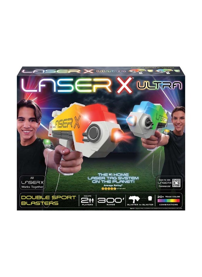 NSI-TP Laser X Ultra Double Sport Blaster Pack of 2  - Image 1