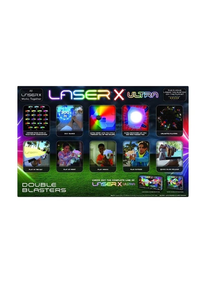 NSI-TP Laser X Ultra Double Sport Blaster Pack of 2  - Image 2