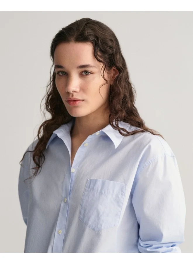 غانت Gant Relaxed Fit Poplin Shirt