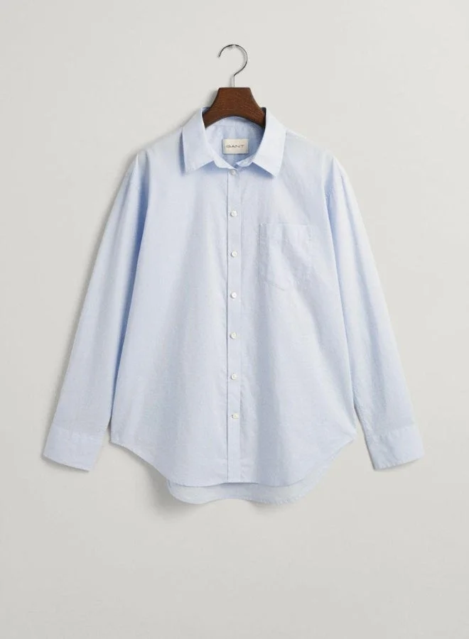 GANT  Gant Relaxed Fit Poplin Shirt for Women | Best Price UAE