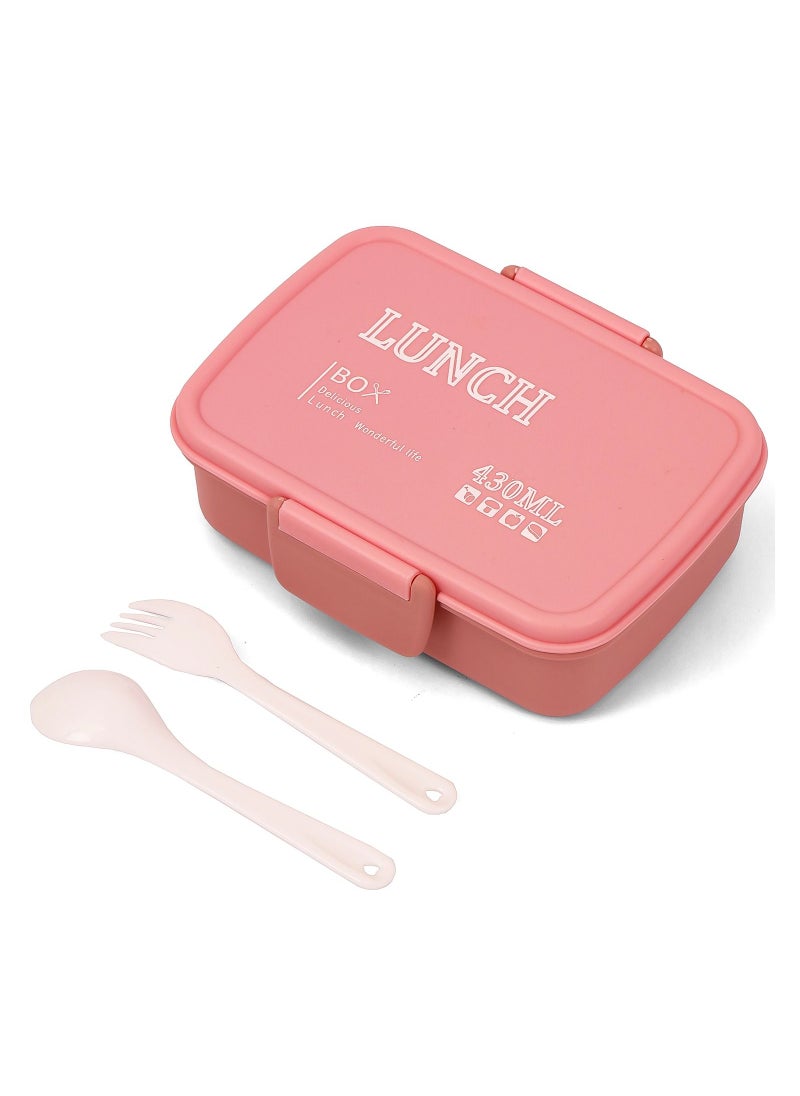 Eazy Kids Kids Lunch Box With Bottle - Pink  - Image 5