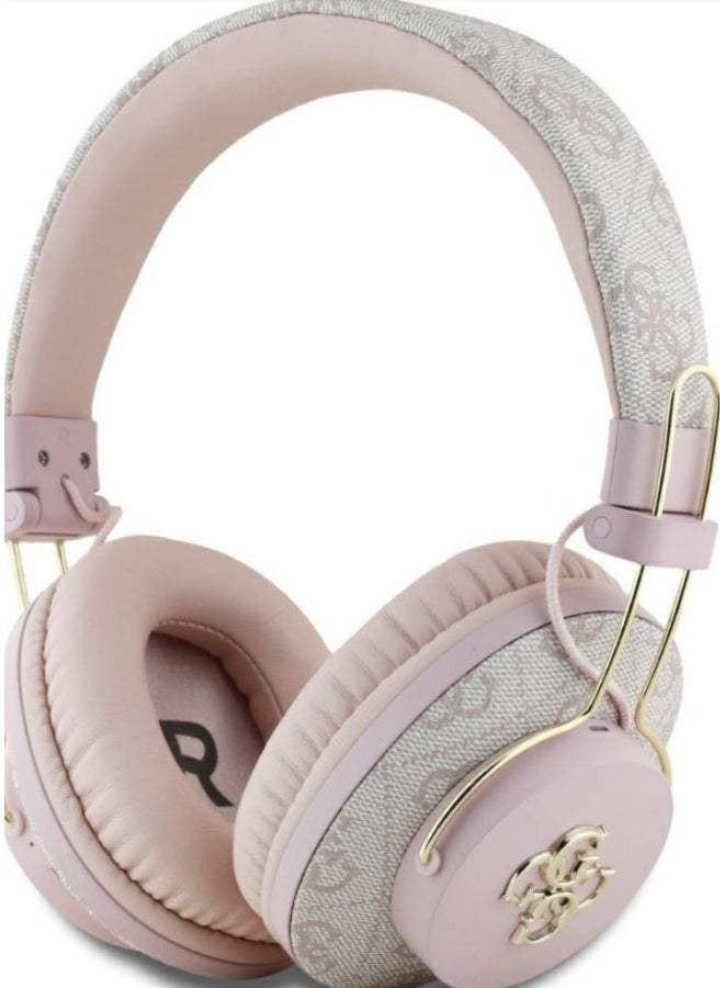 GUESS GUESS Wireless Headphones - Studio Quality Sound - Pink - Image 4