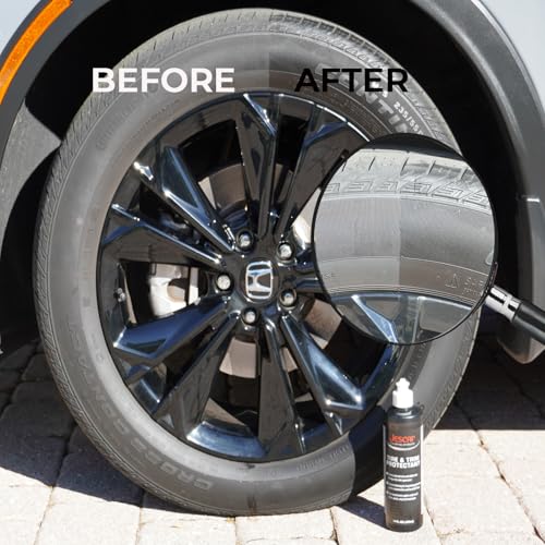 Jescar Tire & Trim Protectant - 16oz - Long-Lasting UV Protection for Tires, Trim, and Vinyl – Restores Shine, Prevents Fading, and Repels Dirt – Easy Application, Professional-Grade - Image 5