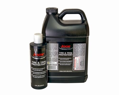 Jescar Tire & Trim Protectant - 16oz - Long-Lasting UV Protection for Tires, Trim, and Vinyl – Restores Shine, Prevents Fading, and Repels Dirt – Easy Application, Professional-Grade - Image 2