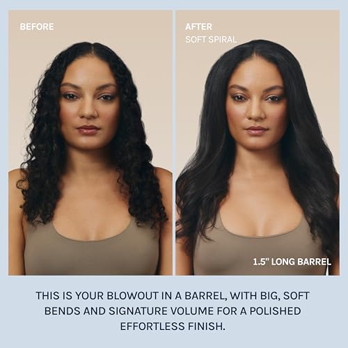 Bio Ionic Long Barrel Styler, 1.5" Curling Iron with Moisture Heat Technology & NanoIonic MX, Verstatile Curling Wand with Longer Barrel for Voluminous "Lived-In" Curls - Image 4