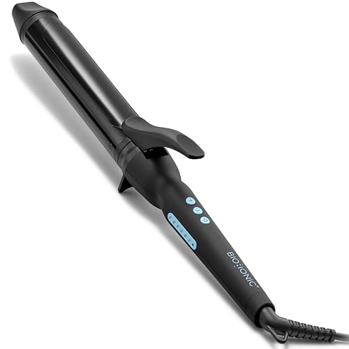 Bio Ionic Long Barrel Styler, 1.5" Curling Iron with Moisture Heat Technology & NanoIonic MX, Verstatile Curling Wand with Longer Barrel for Voluminous "Lived-In" Curls - Image 1