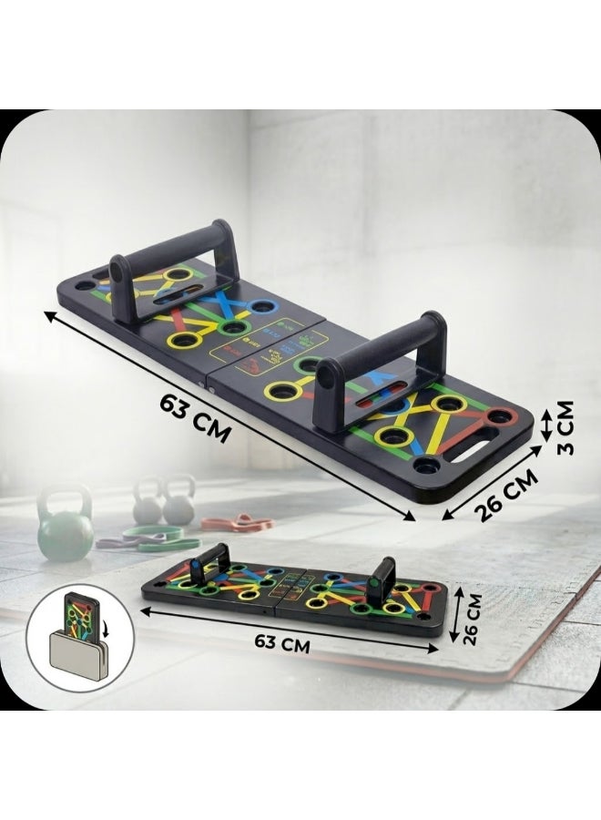 Elan Push Up Board – Multi-Position Strength Training Board for Chest, Shoulder, Back and Arm Workout at Home - Image 5