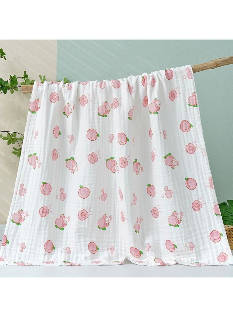 Pure Cotton Cartoon Printed Bath Towels