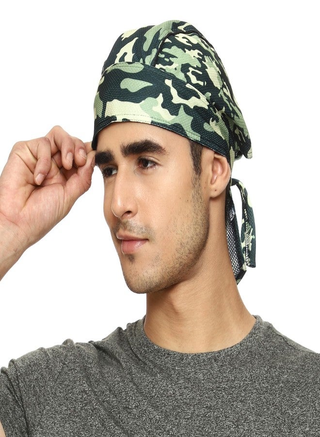 Motohog Helmet Skull Caps for Men Hair Inner Helmet Cover Caps for Bikers Sweat Cooling Skull Headwrap Bandana, Durag, Patka, Head Wear for Cycling & Running - Image 2