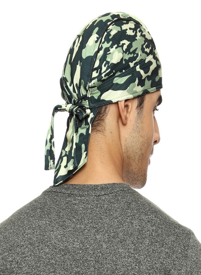 Motohog Helmet Skull Caps for Men Hair Inner Helmet Cover Caps for Bikers Sweat Cooling Skull Headwrap Bandana, Durag, Patka, Head Wear for Cycling & Running - Image 3