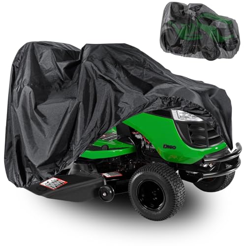 Sunluway LP93917 Riding Lawn Mower Cover For John Deere 100X300 Series Tractors 330D Oxford Fabric Waterproof Tractor Cover Allseason Protection - Image 1